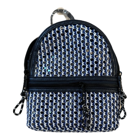 Steve Madden Handbags - Steve Madden "𝅺The Murray Backpack," Converts to Crossbody, Mesh Construction